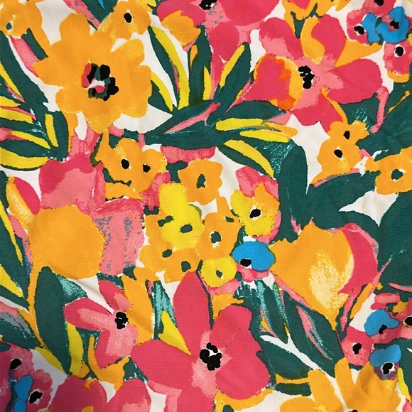 Size 34 DD/36 D Anne Cole Twist front tankini top- floral - Picture 2 of 6